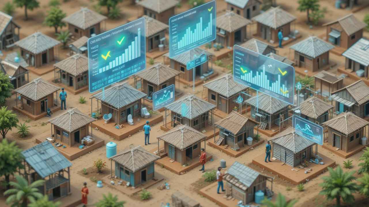 Daily data on Rural Sanitation Coverage under Swachh Bharat Mission